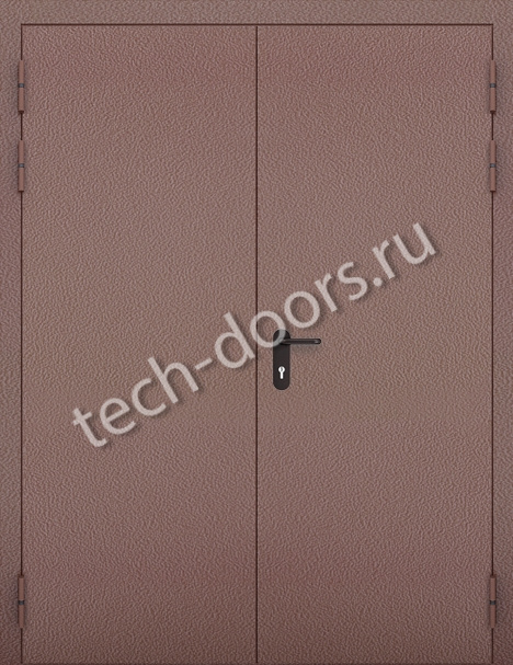Дверь техническая двупольная 1550x2050